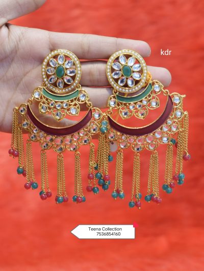 New green Earings