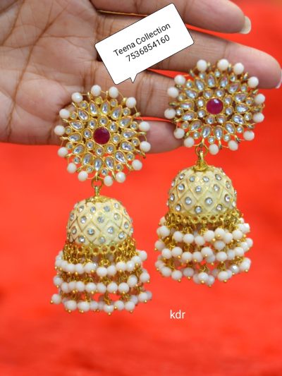 Peach Earings