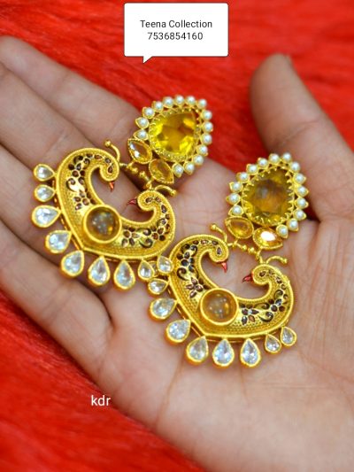 Yellow Earings