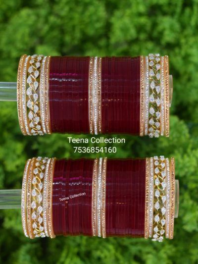 Dark Red Chura set (+07)