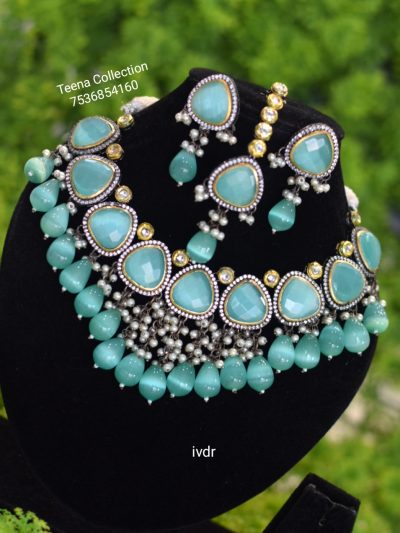 Firozi Necklace set