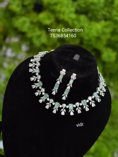 AD Necklace Mint Set
