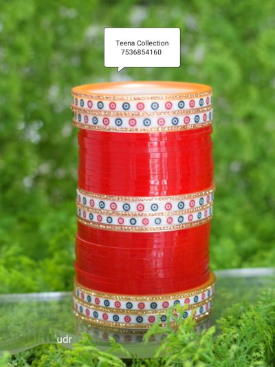A.(P.P)Red Punjabi Chura