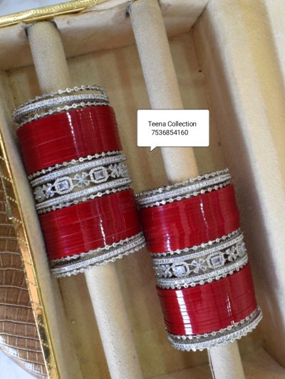 C.(Cv)Dark Red chura Set